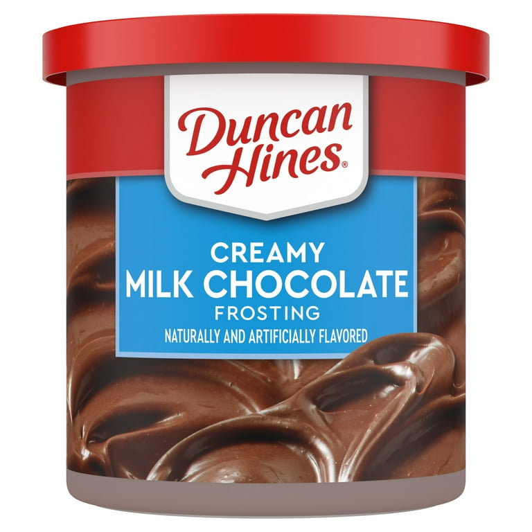 Duncan Hines Creamy Milk Chocolate Frosting, 16 oz - Ideal for