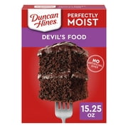 Duncan Hines Devil's Food Cake Mix, Halloween Baking, 15.25 oz.
