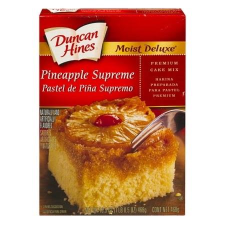 Duncan Hines Dh Pinappl Spmr Lyr 12/18.25oz
