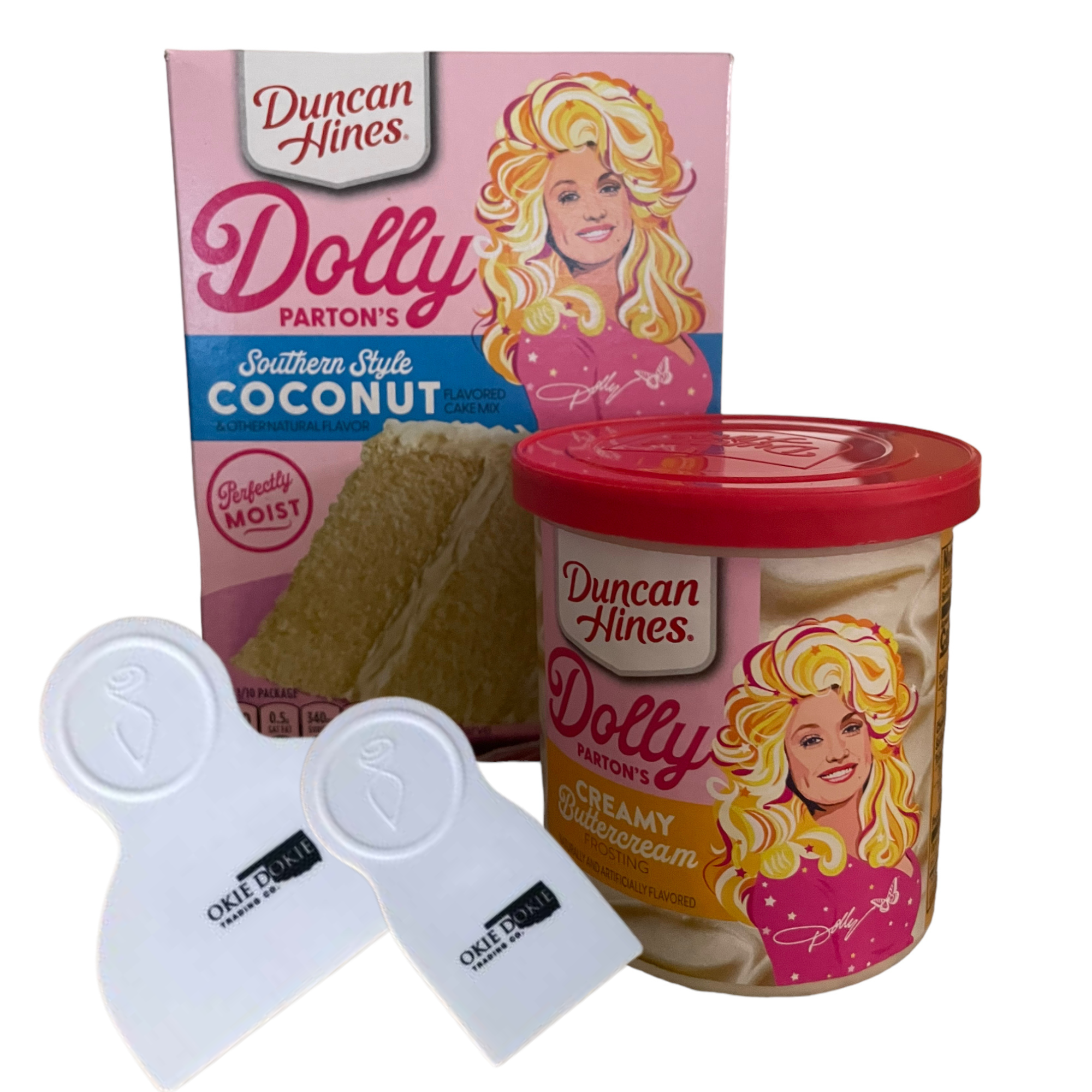 Duncan Hines Dolly Parton's Southern Style Coconut Cake Mix and Creamy