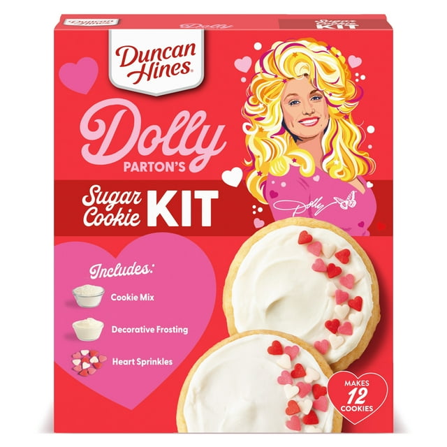 Duncan Hines Dolly Parton's Sugar Cookie Kit, 16 oz