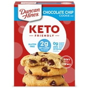 Duncan Hines Keto Friendly Chocolate Chip Cookie Mix, 8.8 oz