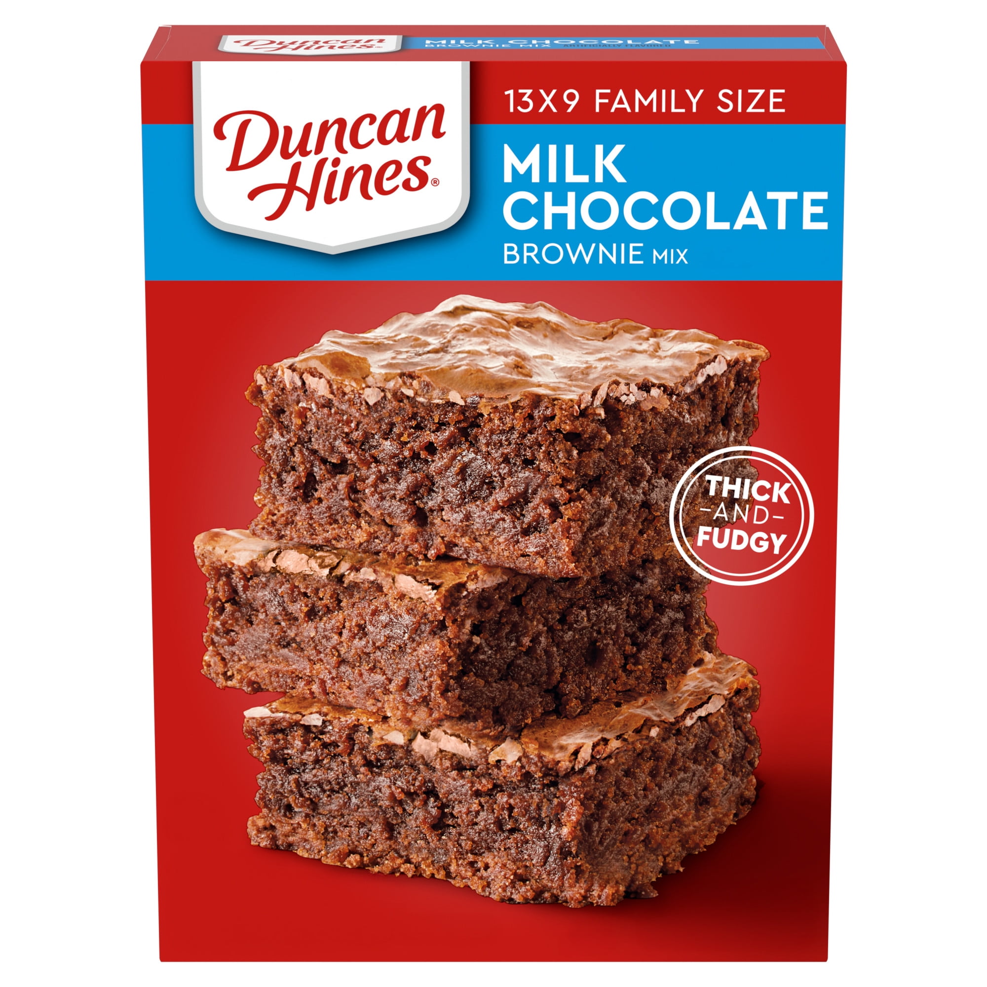 Duncan Hines Milk Chocolate Brownie Mix, 18 oz
