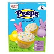 Duncan Hines PEEPS Cupcake Mix and Frosting Kit, With PEEPS Shaped Sprinkles, 14.52 oz.