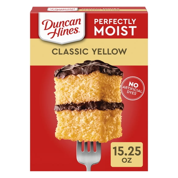 Duncan Hines Classic Yellow Cake Mix, 15.25 oz.