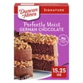 thumbnail image 1 of Duncan Hines Signature Perfectly Moist German Chocolate Cake Mix, 15.25 oz., 1 of 9