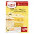 thumbnail image 1 of Duncan Hines Lemon Supreme Flavored Cake Mix, 15.25 oz., 1 of 9