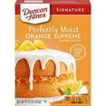 thumbnail image 1 of Duncan Hines Signature Perfectly Moist Orange Supreme Cake Mix, 4 PACK, 1 of 2