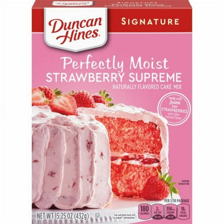 Duncan Hines Signature Perfectly Moist Strawberry Supreme