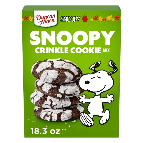 Duncan Hines Snoopy Crinkle Cookie Mix, 18.3 oz.
