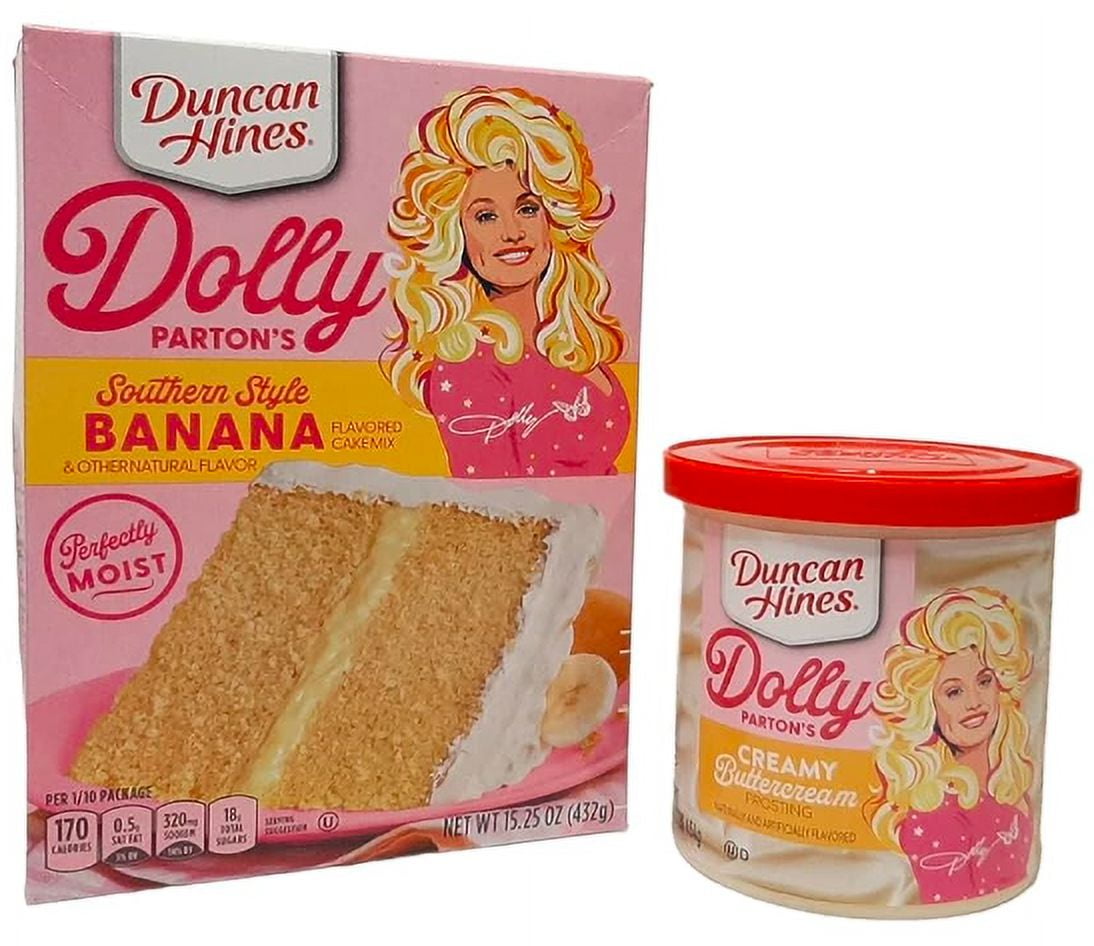Duncan Hines Southern Style Banana Cake Mix Bundled with Duncan Hines