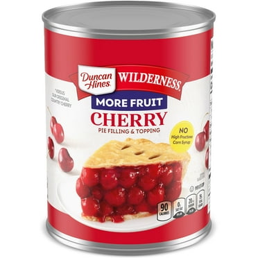 Duncan Hines Wilderness More Fruit Cherry Pie Filling and Topping, 21 oz.