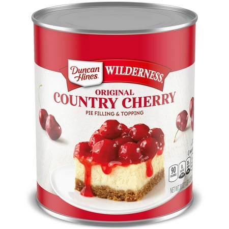 Duncan Hines Wilderness Original Country Cherry Pie Filling and Topping, 30 oz.