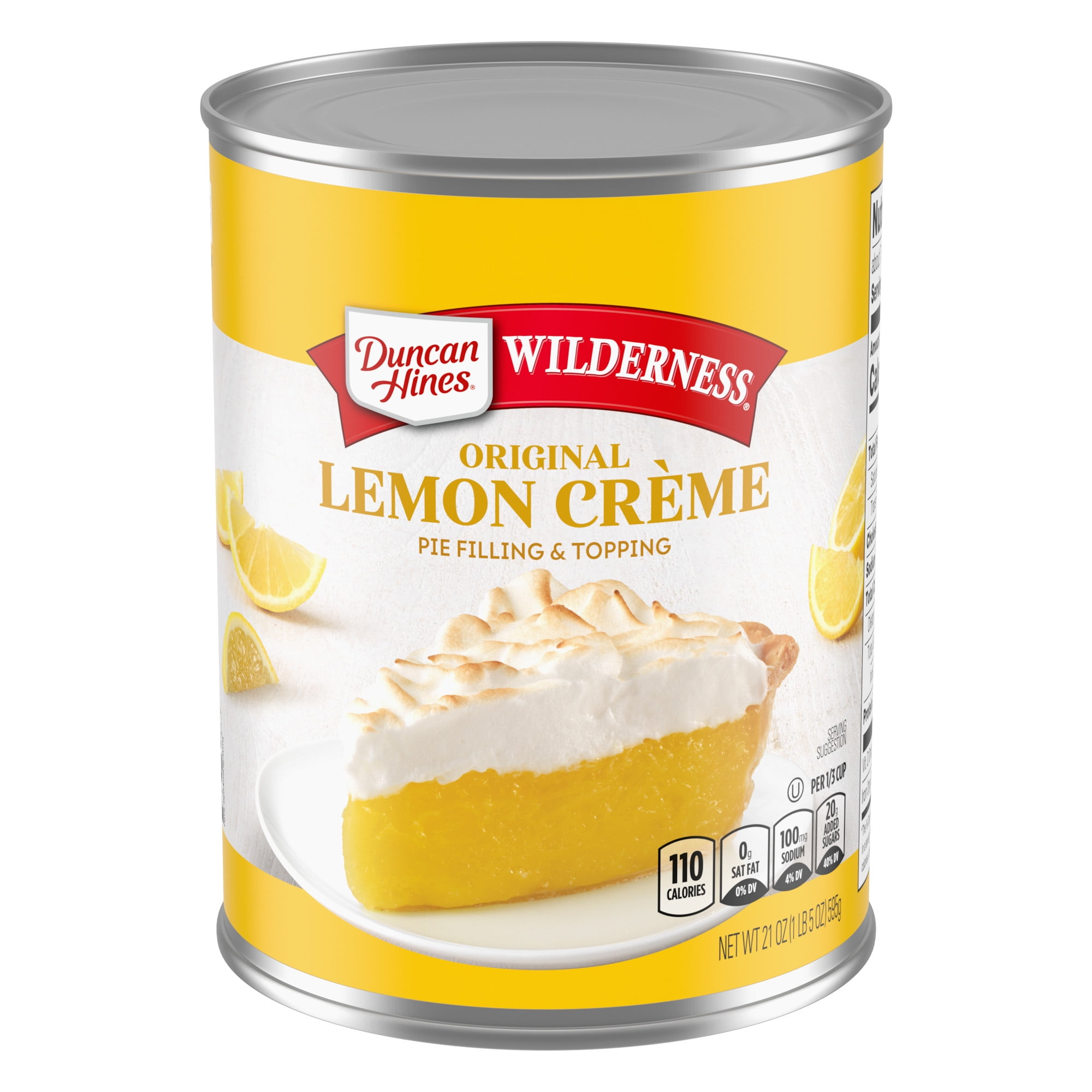 Duncan Hines Wilderness Lemon Crme Pie Filling and Topping, 21 oz.