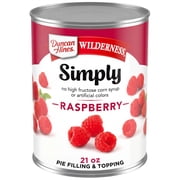 Duncan Hines Wilderness, Raspberry Pie Filling and Topping, Ready to Use, 21 oz.