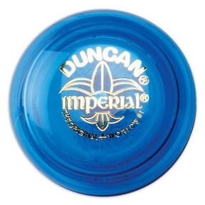 Duncan Toys Imperial Yo-Yo, Beginner Yo-Yo with String, Steel Axle and Plastic Body, Blue