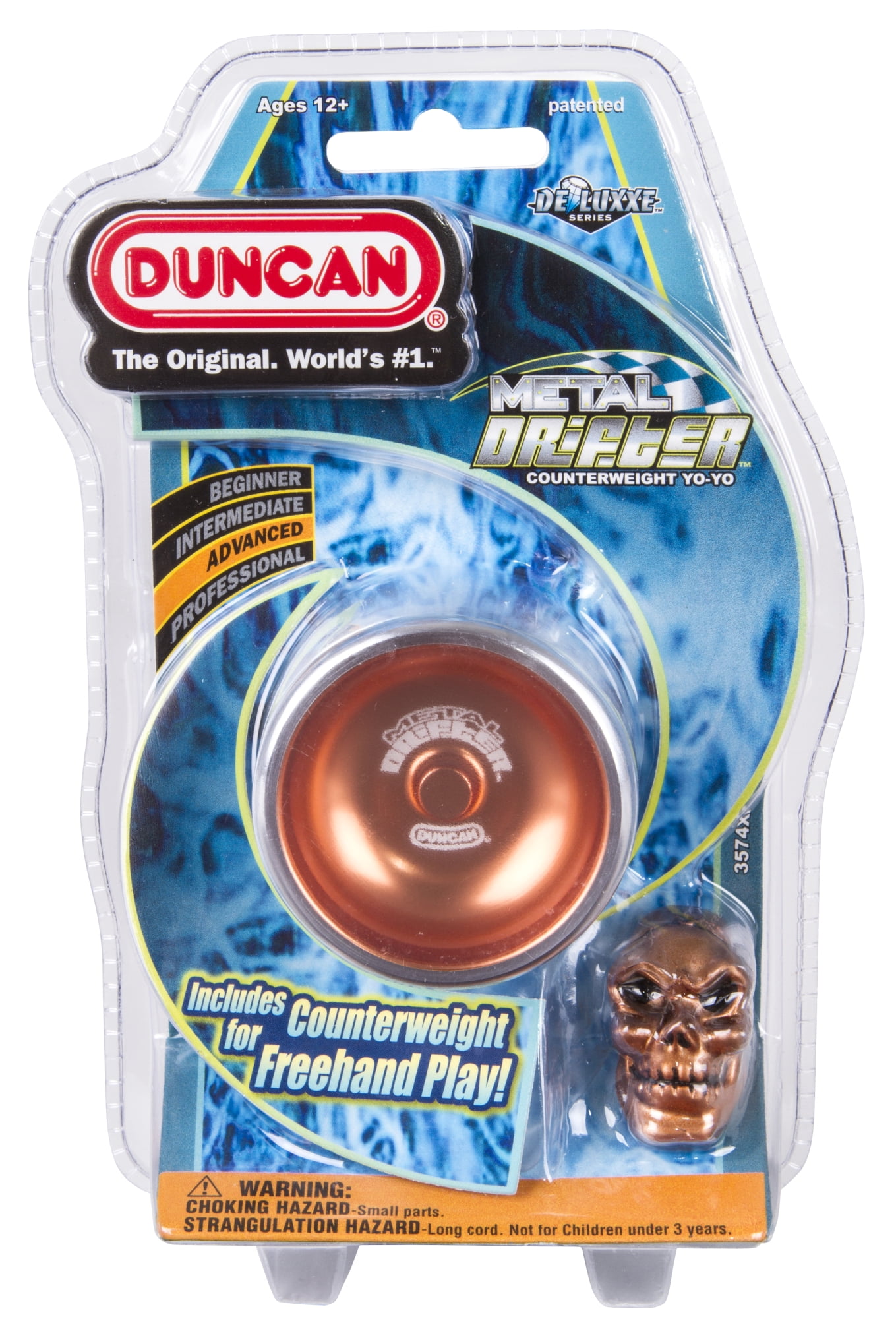 Duncan Toys Metal Drifter Yo-Yo, String Trick Yo-Yo with Duncan Toys Metal Drifter Yo-Yo, String Trick Yo-Yo with