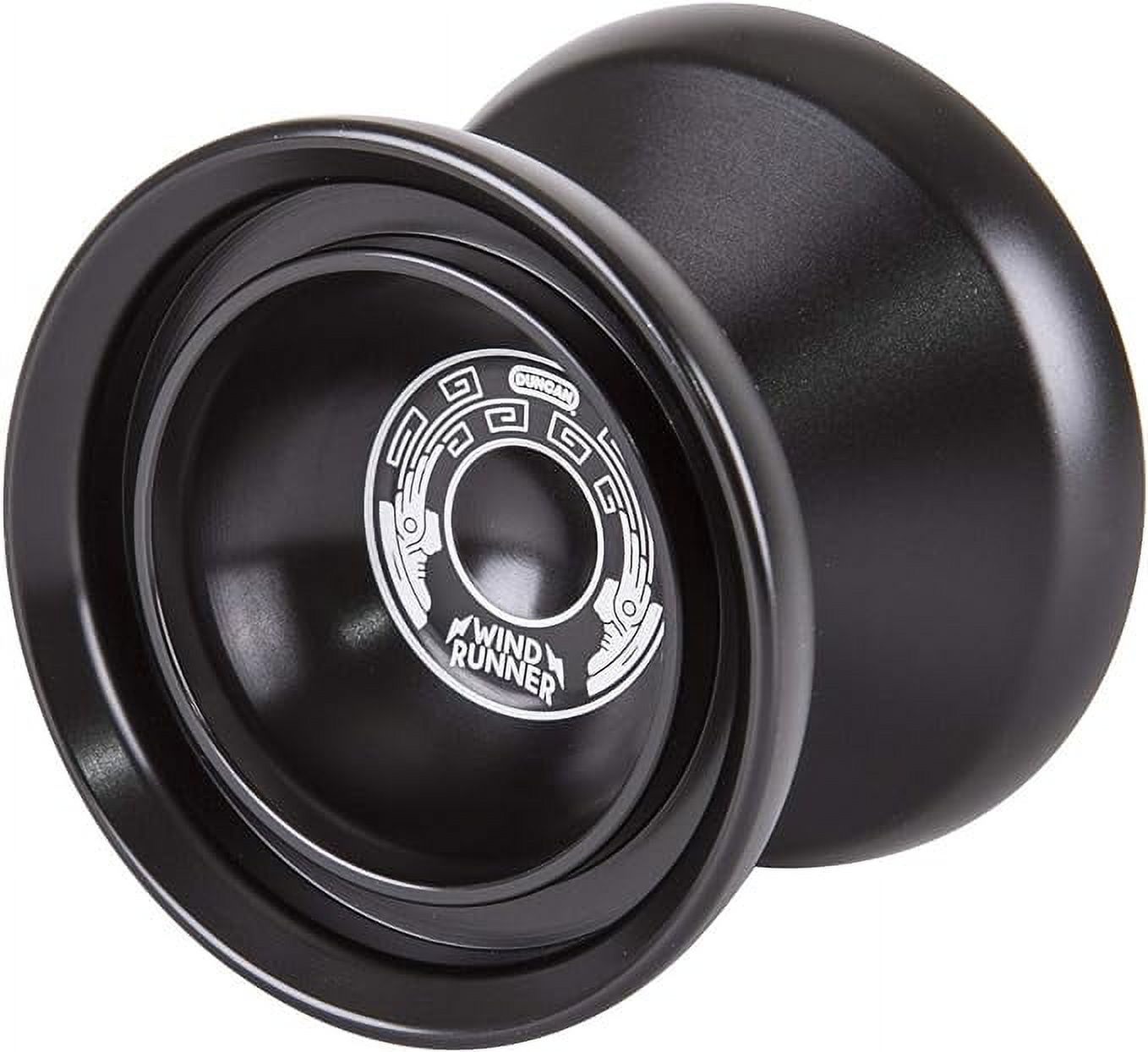Duncan Toys Windrunner YoYo [Black] Unresponsive Pro Level Aluminum