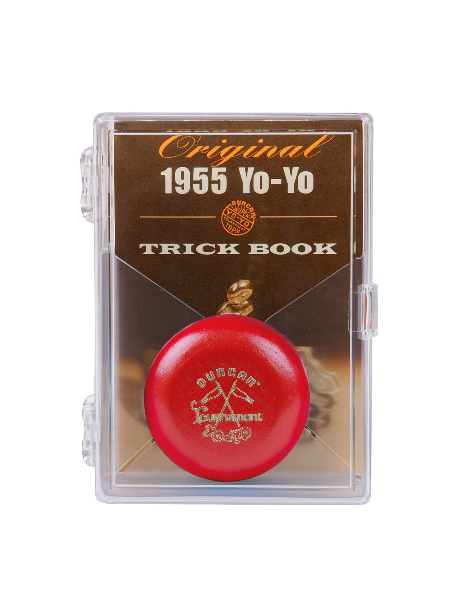 Duncan Wooden Crossed Flags Tournament Vintage-Replica YoYo - Wood