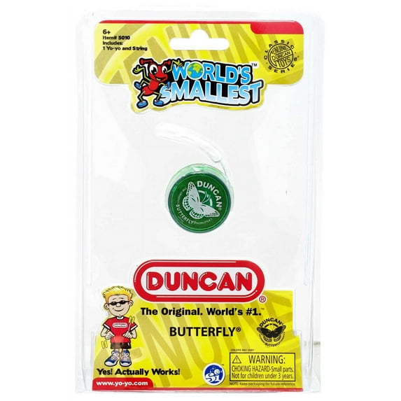 Duncan World's Smallest Butterfly Yo-Yo (Green)