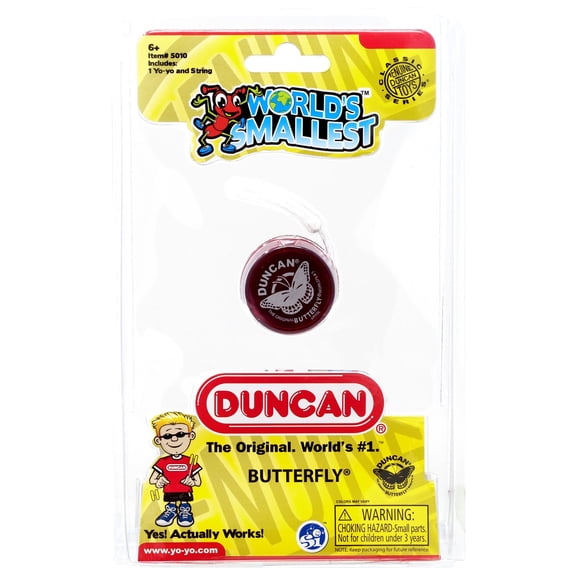 Duncan World's Smallest Butterfly Yo-Yo (Red)