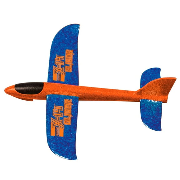 Duncan X-14 Glider with Launcher - 14" in Wing Span - Easy to Assemble (Orange Body)