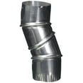 thumbnail image 1 of Dundas Jafine Adjustable Elbow 90 Degree Dryer Ducting - Aluminum - 3 In., 1 of 2