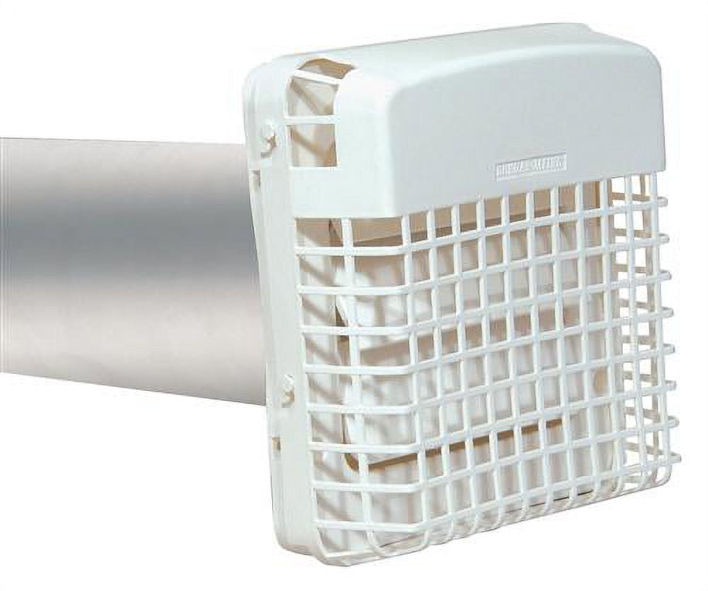 Dundas Jafine BPGH4WZW Progard Vent Hood, 4", White, Each