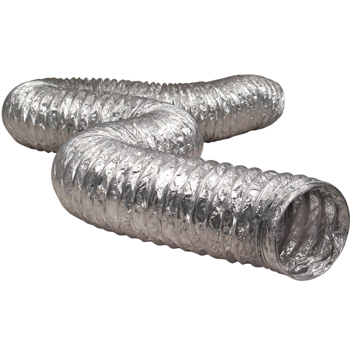 Dundas Jafine BTD48TC Proflex Dryer Duct with Tension Clamps, 4" x 8'