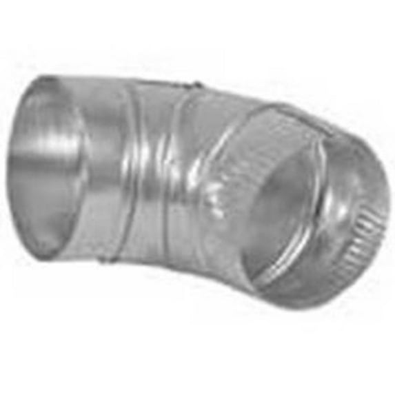 Dundas Jafine E4E24ZW Aluminum Vent Elbows, 4"