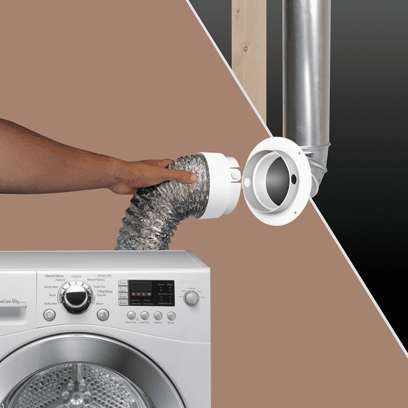 Dundas Jafine EZConnect Dryer Duct Connector - Pack of 4  Residential Use, Standard Application