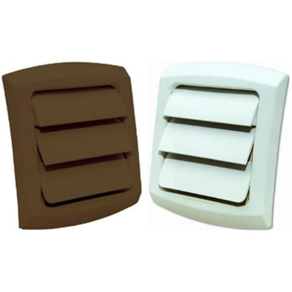 Dundas Jafine LC4WX 4 in. Provent Exhaust Cap, White