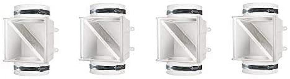 Dundas Jafine PCLT4WZW Dryer Duct Lint Trap 4-Pack
