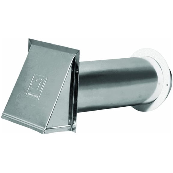 Dundas Jafine Aluminum Vent Hood PVB4EAL - 4 Inch Ducting Cap - 4 Inch, Multicolor