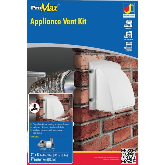 Dundas Jafine ProMax Dryer Vent Kit - Pack of 2