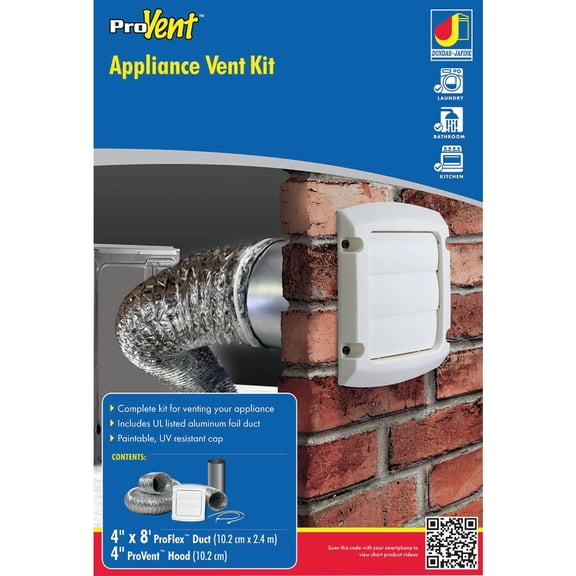 Dundas Jafine ProVent Dryer Vent Kit - Single Pack