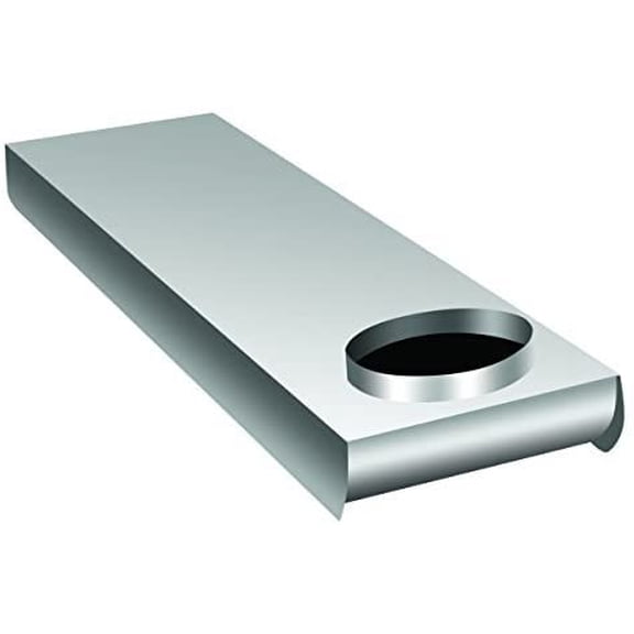 Dundas Jafine Space Saver Aluminum Dryer Duct UD48 - Extends 28-45 In - Silver