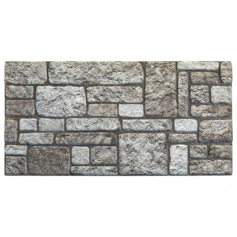 Panel Wall Stone PVC Cladding Tiles 3D Effect Wall Covering Panels  Decorative
