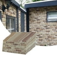 thumbnail image 1 of Dundee Deco 3D Wall Panels Brick Effect - Cladding, Light Brown Stone Look Wall Paneling, Styrofoam Facing for Living room, Kitchen, Bathroom, Balcony, Bedroom, Set of 10, Covers 53 sq ft, 1 of 11