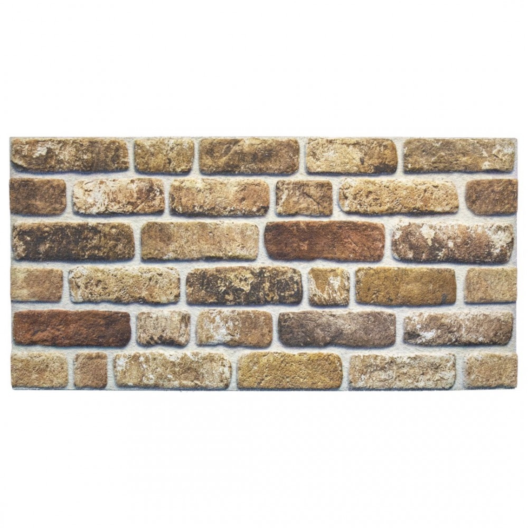 Dundee Deco 3D Wall Panels Brick Effect - Cladding, Light Brown Stone Look Wall Paneling ...