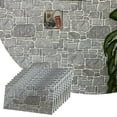 thumbnail image 1 of Dundee Deco 3D Wall Panels - Cladding, Blue Grey Stone Look Wall Paneling, Styrofoam Facing for Interior and Exterior Applications, DIY, Set of 10, Covers 54 sq ft, 1 of 10