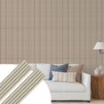 thumbnail image 1 of Dundee Deco Fluted 3D Wall Panels - Modern DIY Decorative Wooden Wall Panels - Easy to Install - Off White, Tan - Sample 6" x 6", 1 of 7