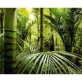thumbnail image 1 of Dundee Deco Green Tropical Forest Wall Mural, 11'10" x 8'10", 1 of 3