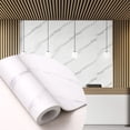 thumbnail image 1 of Dundee Deco Peel and Stick Faux Marble Wallpaper Roll, 24" x 9', White, Grey Veins, 1 of 8