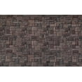 thumbnail image 1 of Dundee Deco Peel and Stick Self Adhesive Removable Wallpaper - Distressed Marble Brown, Grey Bricks, 18 ft x 18 in, 1 of 3