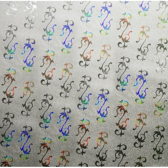 Dundee Deco Peel and Stick Self Adhesive Wallpaper - Abstract Glitter Blue, Red, Yellow on Grey Vines, 18 ft x 18 in