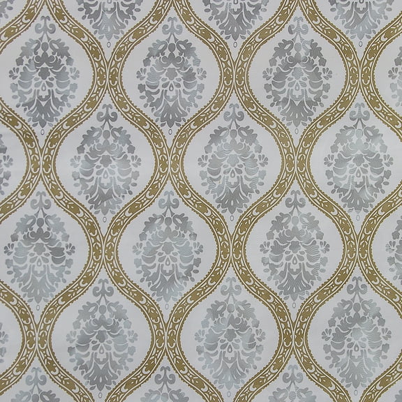 Dundee Deco Peel and Stick Self Adhesive Wallpaper - Black, White, Tawny Brown Scrolls, Leaves, 18 ft x 24 in