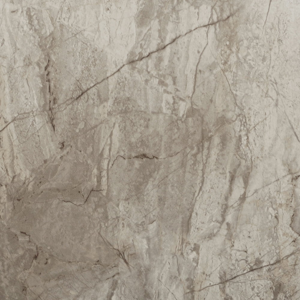 Peel and Stick Vinyl Flooring, Taupe Faux Marble Patina Vinyl Floor Tiles, 12" x 24" each, 10-pack/20 sq.ft.
