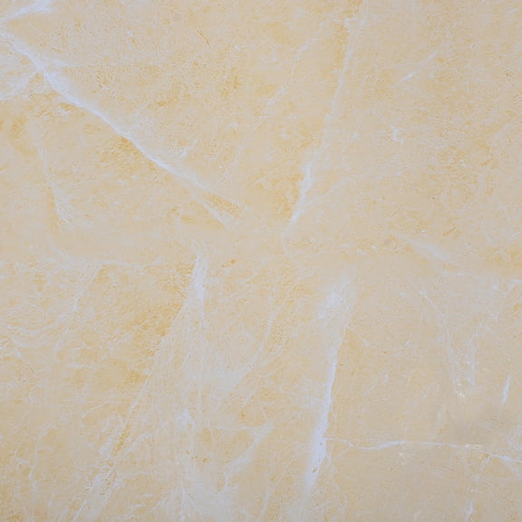 Dundee Deco's Faux Marble Beige Yellow Contemporary Peel and Stick Self Adhesive Removable Shelf Liner, Roll 10 ft. X 24 in, 20 sq.ft.
