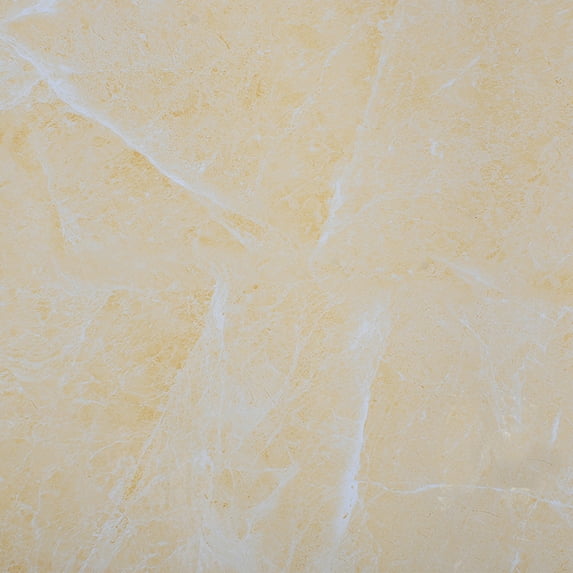 Dundee Deco's Faux Marble Beige Yellow Contemporary Peel and Stick Self Adhesive Removable Shelf Liner, Roll 10 ft. X 24 in, 20 sq.ft.